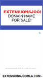 Mobile Screenshot of extensionsjoomla.com